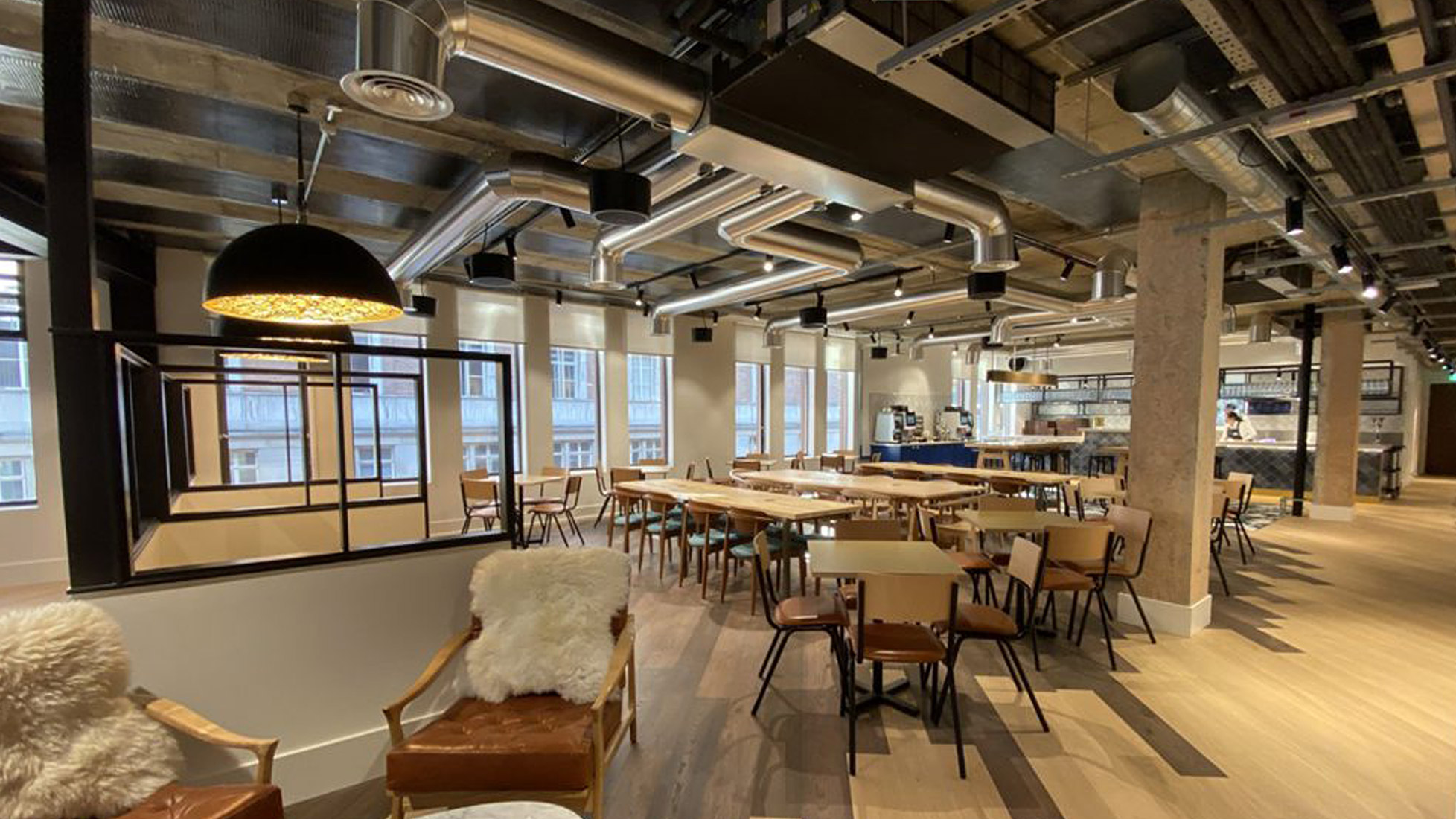 Exposed Ductwork, Chancery Lane, London